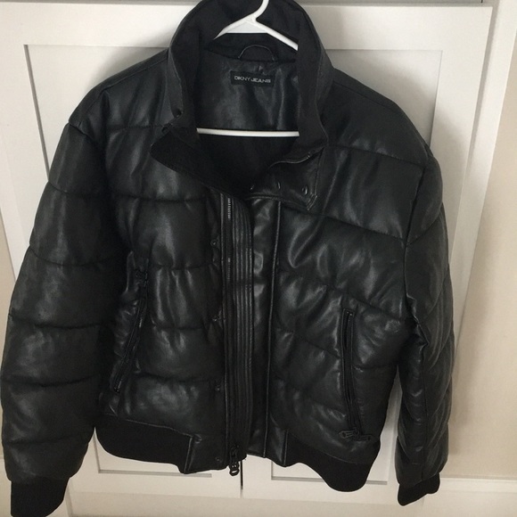 dkny mens puffer jacket